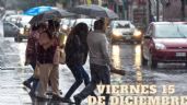 Frente Frío 17 dejará 14 estados con lluvias y heladas hoy viernes 15 de diciembre