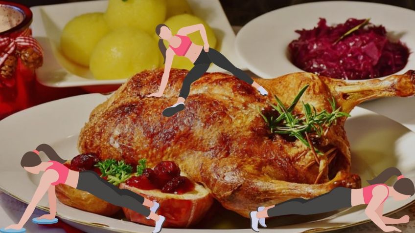 ¿Cuáles son los mejores ejercicios para quemar calorías después de la cena de Navidad?