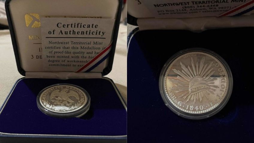 Moneda mexicana de plata se vende por casi 4 mil pesos en internet | Características