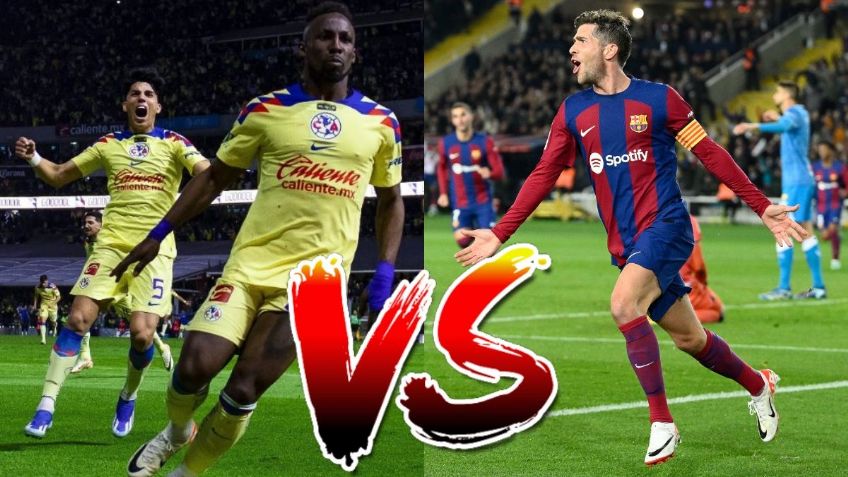 Qué canal transmite en vivo el América vs Barcelona | Alineaciones, horario y dónde ver