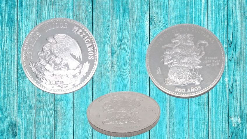 Checa la moneda de dos onzas de plata que se vende por casi 3 mil pesos en internet | Características