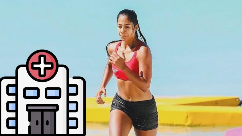 Exatlón México: Diana Laura sale de cirugía y este es su estado de salud