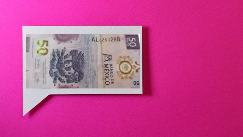 Piden casi 100 mil pesos por este billete de 50 pesos por su número de serie