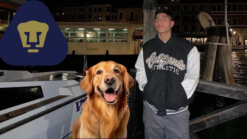 Piero Quispe, refuerzo de Pumas, rompe las redes con VIDEO despidiéndose de su perrito