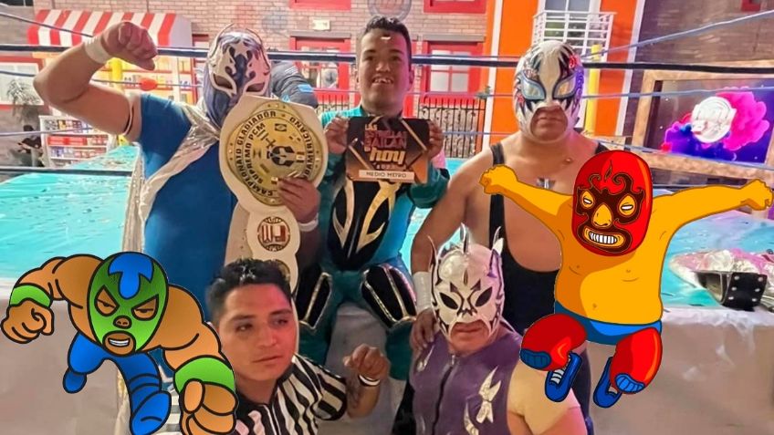 Medio metro deja el baile para convertirse en luchador profesional | VIDEO