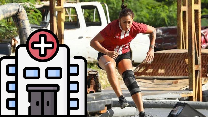 Exatlón México: así fue la dura caída de Paulette Gallardo ¿Saldrá del programa por lesión? | VIDEO