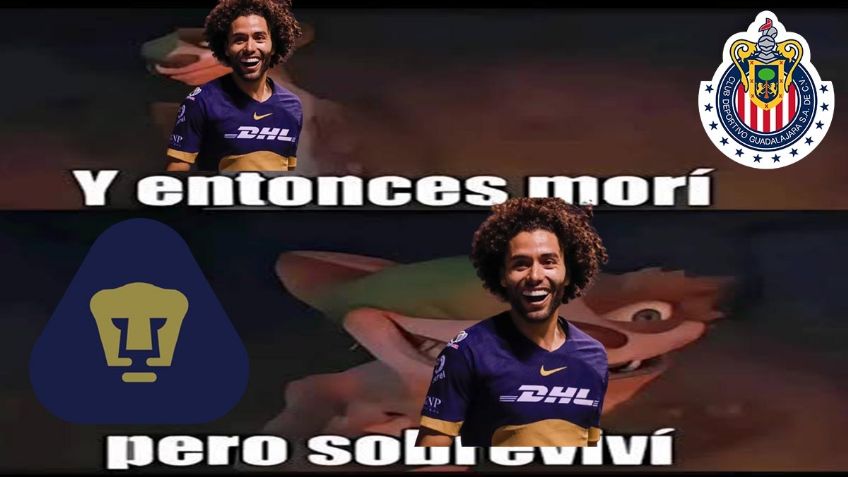 Liga MX: Los Memes aplauden a Pumas y se rinden ante el nivel del Chino Huerta por eliminar a Chivas