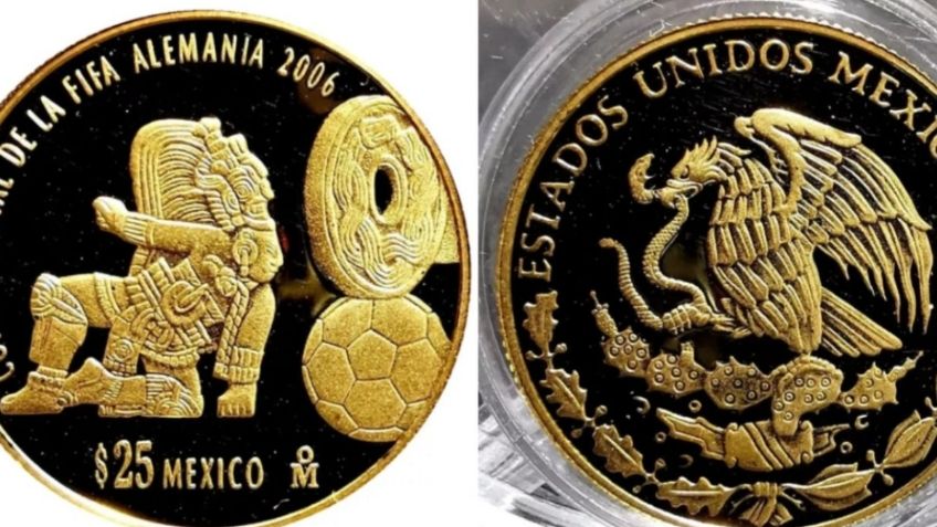 Piden casi 20 mil pesos por esta moneda del Mundial de Alemania 2006 | Fotos y características