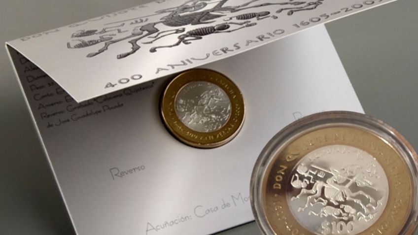 Rara moneda de Don Quijote de la Mancha se vende por 5 millones de pesos | Características