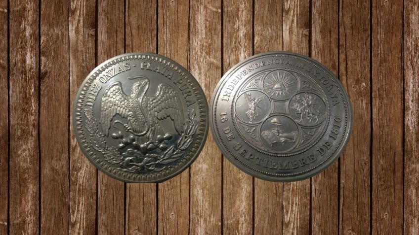 Moneda mexicana de 10 onzas de plata se vende por casi 17 mil pesos | Características
