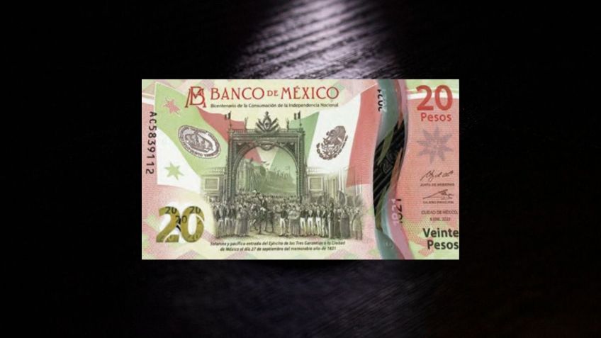 ¿Qué características tiene el billete de 20 pesos por el que ofrecen 200 mil pesos?
