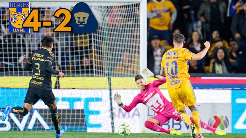 Liga MX: Tigres vence a unos Pumas perdidos y víctimas de los MEMES