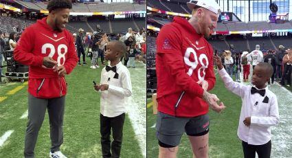 Super Bowl LVII | Conoce a Jeremiah, el niño reportero que entrevista a figuras de la NFL (VIDEO)