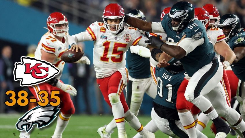 NFL: Los Chiefs vencen a los Eagles en el Super Bowl LVII y MEMES alaban a Mahomes