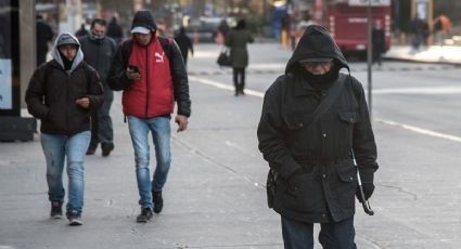 ¿Cuál será la temperatura más baja por el frente frío 33 del 14 al 17 de febrero?