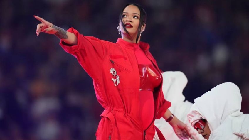 ¿Qué significa el outfit que Rihanna usó en el Super Bowl 2023?
