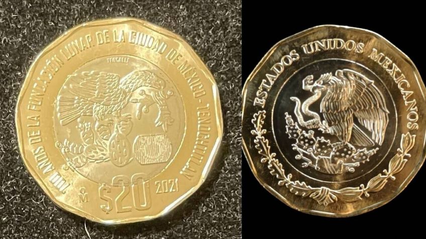 Así puedes reconocer la moneda de 20 pesos por la que ofrecen 170 mil pesos