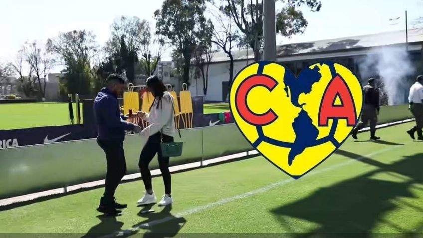 Jugadores del América ayudaron a un aficionado a pedir matrimonio (VIDEO)