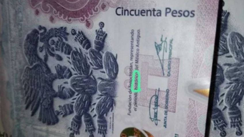 ¿Cuál es el billete de 50 pesos por el que ofrecen millones de pesos?
