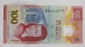 ¿Qué número de serie tiene el billete de 100 pesos por el que ofrecen 4 mil?