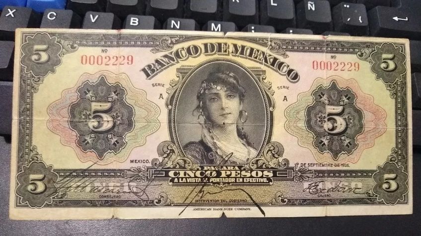 Numismática | ¿Quién es la GITANA y por qué su billete vale hasta 40 mil pesos?