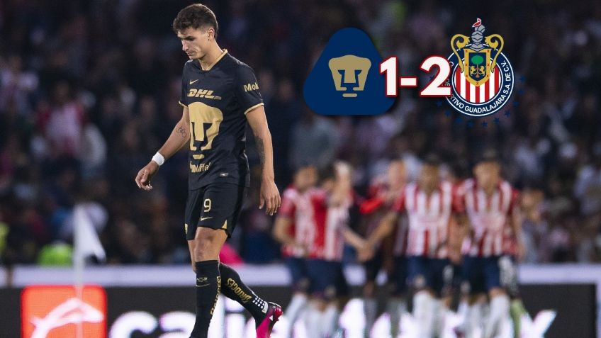 Liga MX: MEMES se burlan por los dos topetazos de Chivas a Pumas