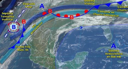 ¿A qué estados se desplaza la séptima tormenta invernal?