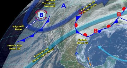 Frente Frío 36: ¿Qué estados tendrán REMOLINOS hoy domingo 26 de febrero?