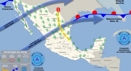 Frente Frío 37: ¿Cuándo llegará a México y qué estados serán afectados con LLUVIAS?