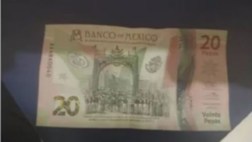 Ofrecen más de 3 millones por este billete de 20 pesos; ¿cómo reconocerlo?