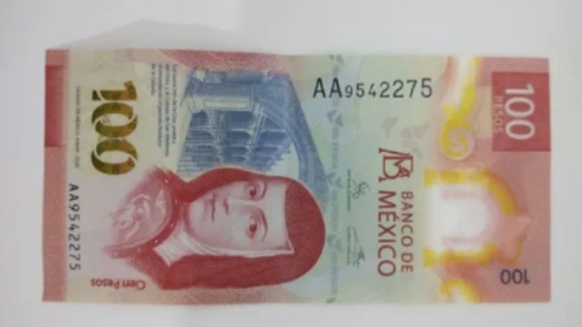 Así puedes reconocer el billete de 100 pesos por el que ofrecen hasta 4 mil