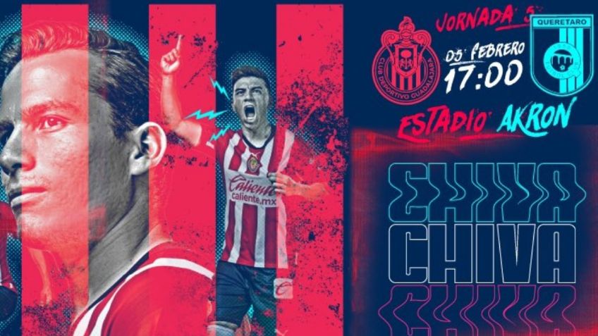 Jornada 5 Liga MX | Chivas vs Querétaro: en dónde ver en vivo por TV, pronósticos y apuestas