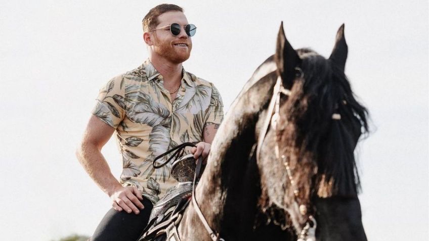 ¡Como nunca antes visto! Canelo Álvarez habla sobre su pasión por los caballos (VIDEO)