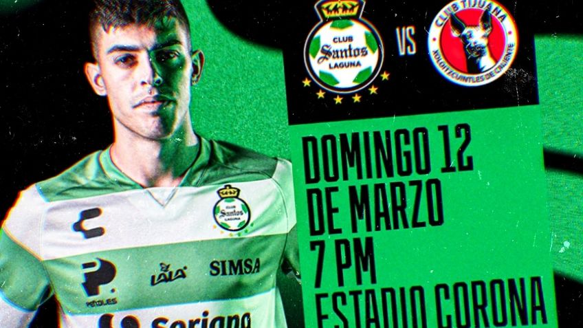 Jornada 11 Liga MX | Santos vs Tijuana: en dónde ver en vivo por TV, pronósticos y apuestas