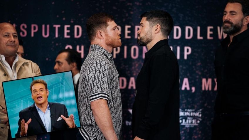 ¿Reconciliación? Esto dijo Faitelson sobre próxima pelea del Canelo Álvarez
