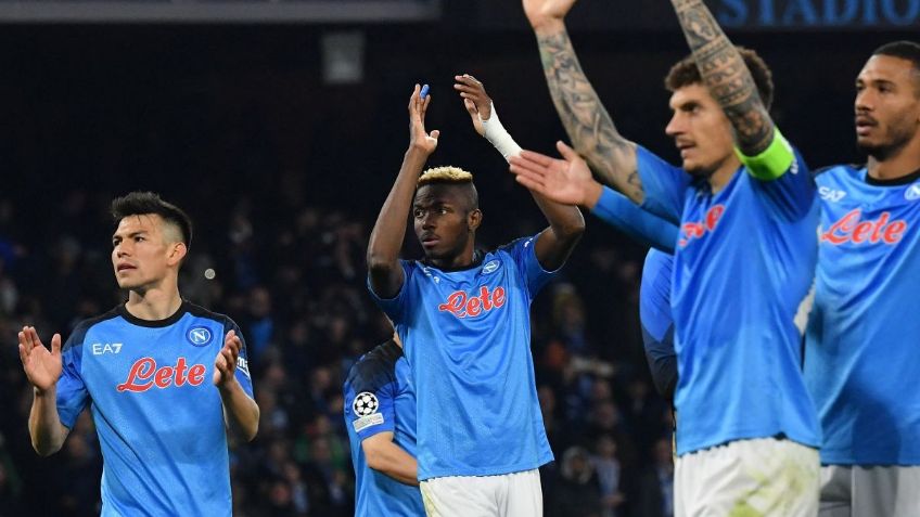 Napoli: Chucky Lozano y los 5 futbolistas mexicanos con más PARTIDOS en la Champions League