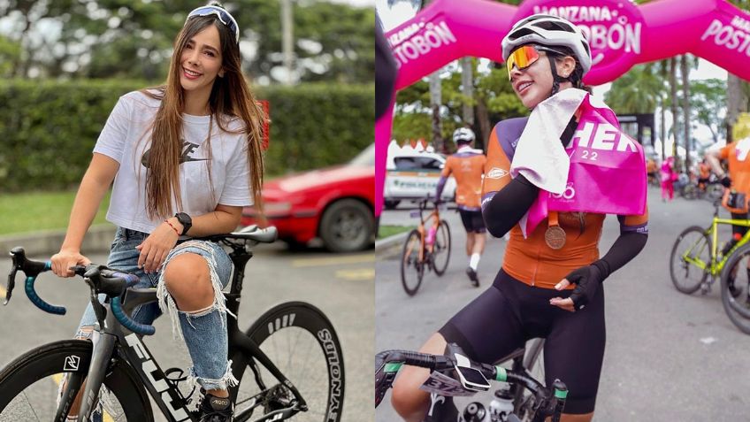 5 FOTOS de Ale Montoya, la guapa ciclista que te robará un suspiro