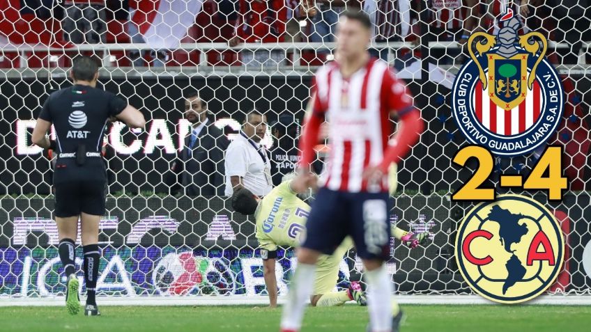 Liga MX: América humilla a las Chivas y los MEMES se burlan del Rebaño