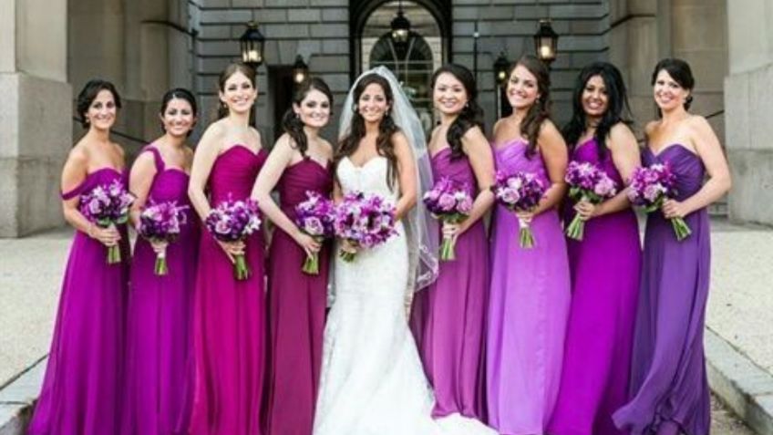 5 claves para elegir el vestido perfecto para las damas de honor de tu boda