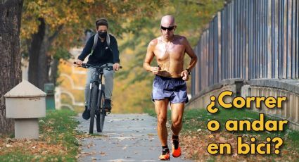 ¿Qué es más efectivo para bajar de peso correr o bicicleta?