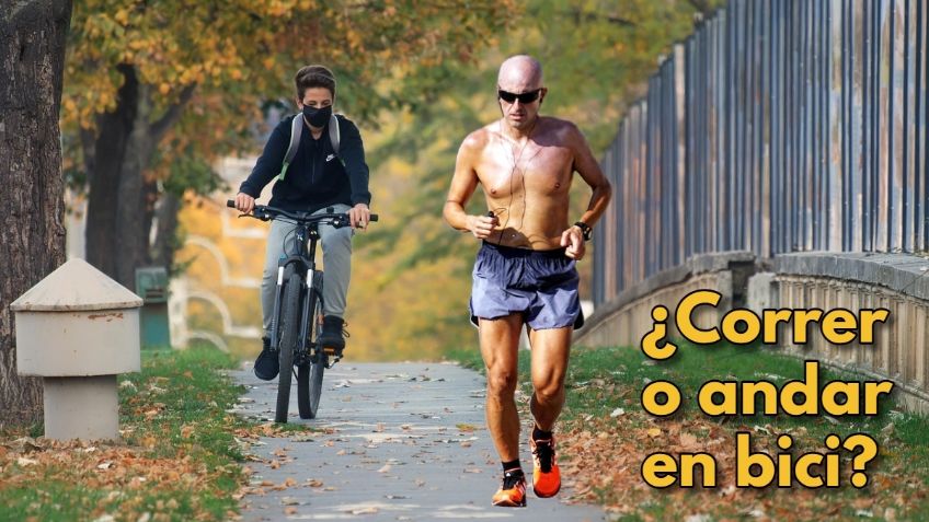 ¿Qué es más efectivo para bajar de peso correr o bicicleta?