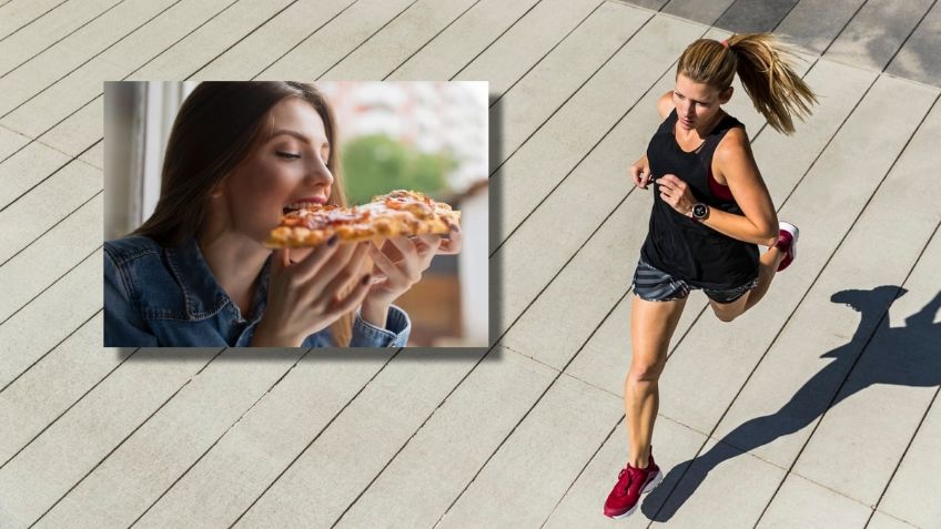 ¿Cuánto ejercicio debo hacer para bajar una pizza?
