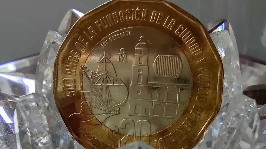 Moneda conmemorativa de 20 pesos puede darte 20,000 pesos, así puedes reconocerla