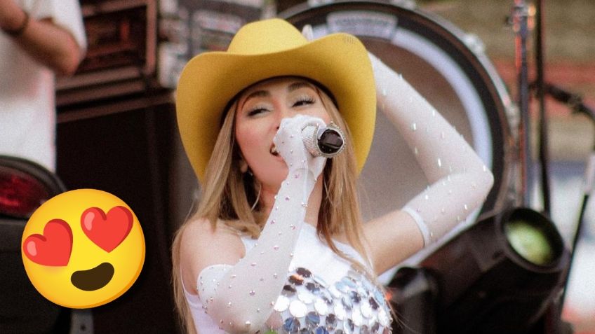 5 FOTOS de Carolina Ross, la talentosa cantante que hizo retumbar el Estadio Corregidora