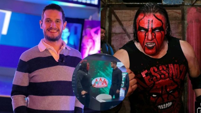 VIDEO: Así fue la ESPECTACULAR cachetada de Adrián Marcelo a Chessman; ¿estará en Triplemanía Regia?