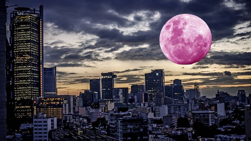Luna rosa de abril 2023: ¿cuándo es y a qué hora se podrá ver en México?