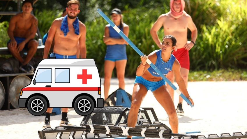 Exatlón All Star: habrá DOBLE LESIÓN en la pista; atletas roja y azul sufren accidente