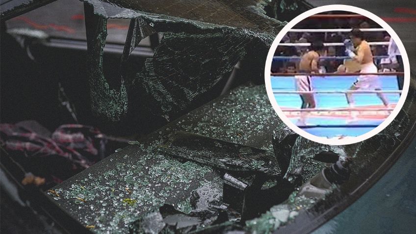 Este es el campeón mexicano que tuvo un accidente de tránsito y peleó en esas condiciones (VIDEO)