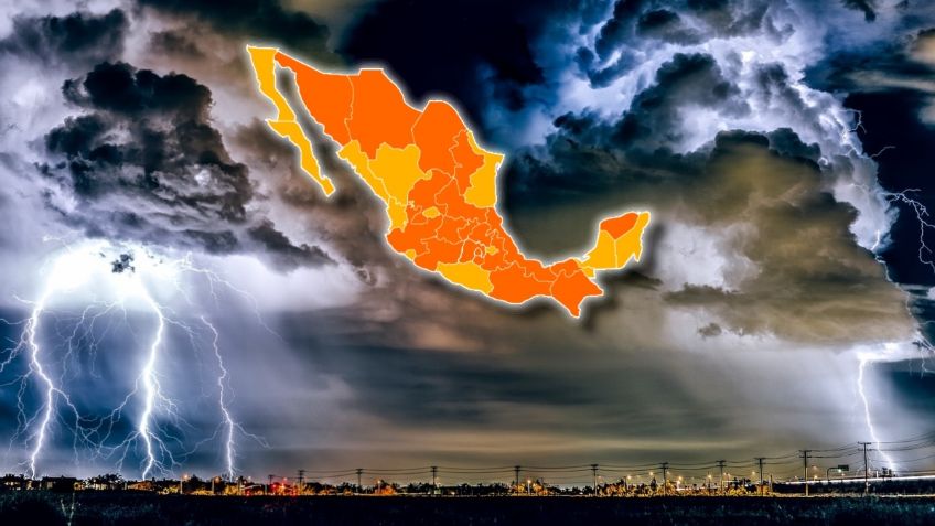 ¿Qué estados tendrán lluvias por el Frente Frío 46 HOY sábado 1 de abril? | Clima México