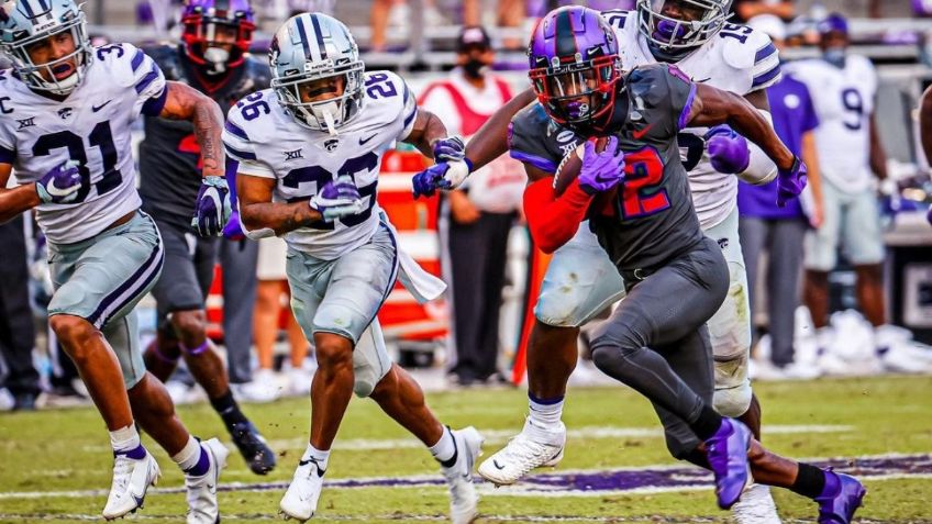 ¿Vuela? El VIDEO de un colegial que recorrió el medio campo de la NFL en 4.37 segundos